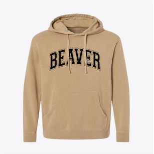 Beaver Arkansas Varsity Pigment-Dyed Hoodie