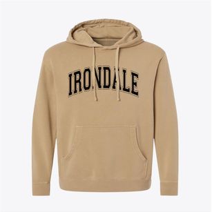 Irondale Alabama Varsity Pigment-Dyed Hoodie