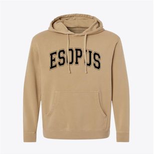 Esopus New York Varsity Pigment-Dyed Hoodie