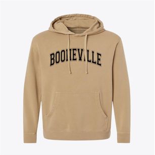 Booneville Mississippi Varsity Pigment-Dyed Hoodie