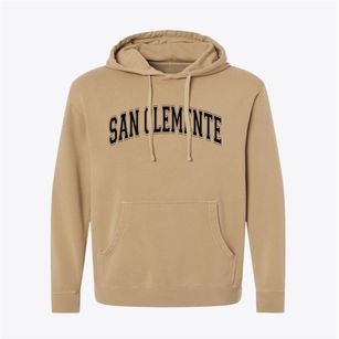 San Clemente California Varsity Pigment-Dyed Hoodie