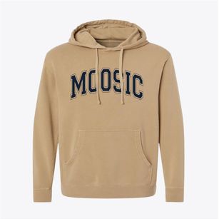 Moosic Pennsylvania Varsity Pigment-Dyed Hoodie