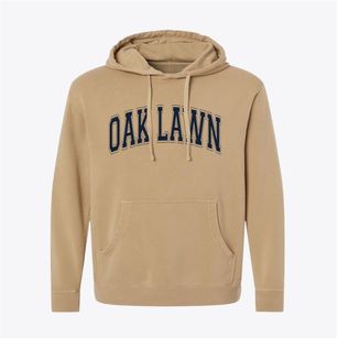 Oak Lawn Illinois Varsity Pigment-Dyed Hoodie