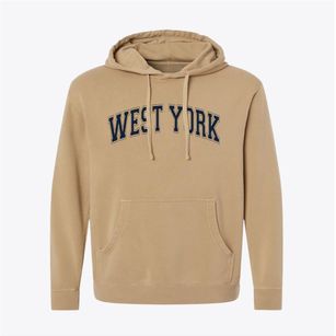 West York Pennsylvania Varsity Pigment-Dyed Hoodie