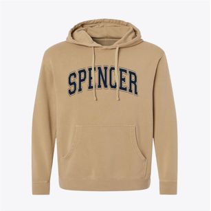 Spencer North Carolina Varsity Pigment-Dyed Hoodie