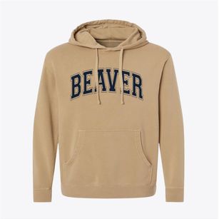 Beaver Utah Varsity Pigment-Dyed Hoodie