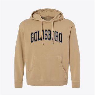 Goldsboro North Carolina Varsity Pigment-Dyed Hoodie