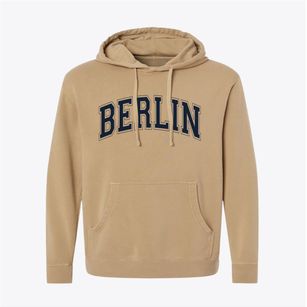 Berlin New York Varsity Pigment-Dyed Hoodie