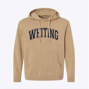 Whiting Wisconsin Varsity Pigment-Dyed Hoodie