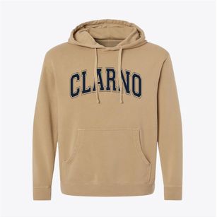 Clarno Wisconsin Varsity Pigment-Dyed Hoodie