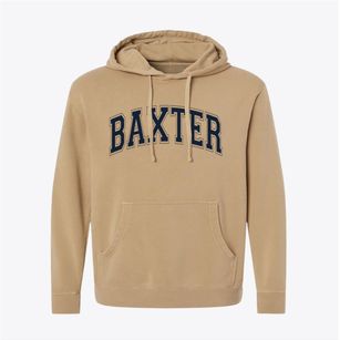 Baxter Iowa Varsity Pigment-Dyed Hoodie