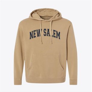New Salem Pennsylvania Varsity Pigment-Dyed Hoodie