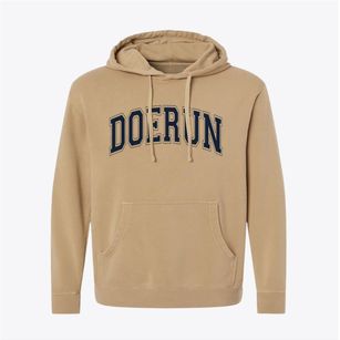 Doerun Georgia Varsity Pigment-Dyed Hoodie