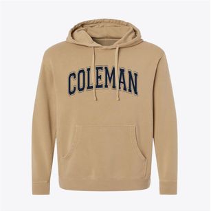 Coleman Wisconsin Varsity Pigment-Dyed Hoodie