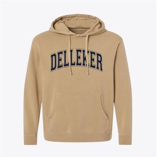 Delleker California Varsity Pigment-Dyed Hoodie