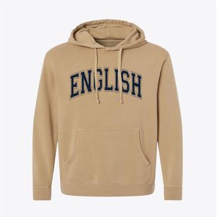 English Indiana Varsity Pigment-Dyed Hoodie
