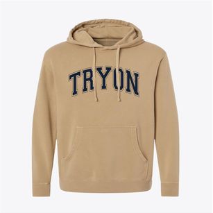Tryon Oklahoma Varsity Pigment-Dyed Hoodie