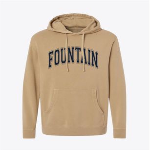 Fountain North Carolina Varsity Pigment-Dyed Hoodie