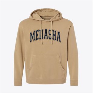 Menasha Wisconsin Varsity Pigment-Dyed Hoodie