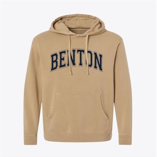 Benton California Varsity Pigment-Dyed Hoodie