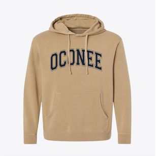 Oconee Illinois Varsity Pigment-Dyed Hoodie