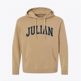 Julian Pennsylvania Varsity Pigment-Dyed Hoodie