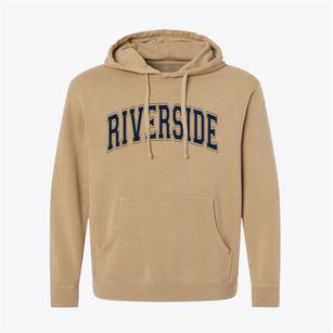 Riverside Oregon Varsity Pigment-Dyed Hoodie