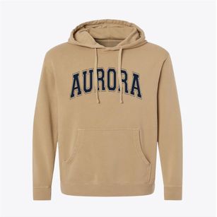 Aurora New York Varsity Pigment-Dyed Hoodie