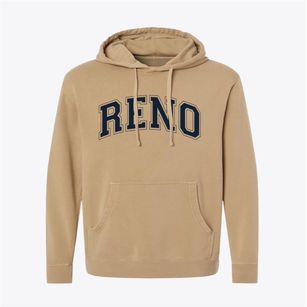 Reno Nevada Varsity Pigment-Dyed Hoodie