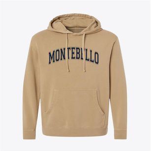 Montebello California Varsity Pigment-Dyed Hoodie
