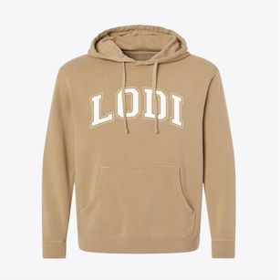 Lodi Wisconsin Varsity Pigment-Dyed Hoodie