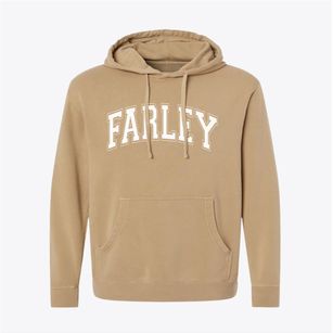 Farley Iowa Varsity Pigment-Dyed Hoodie