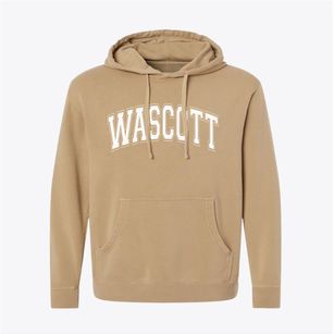 Wascott Wisconsin Varsity Pigment-Dyed Hoodie
