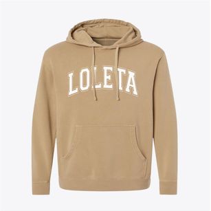 Loleta California Varsity Pigment-Dyed Hoodie