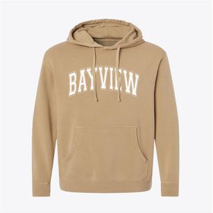 Bayview Wisconsin Varsity Pigment-Dyed Hoodie