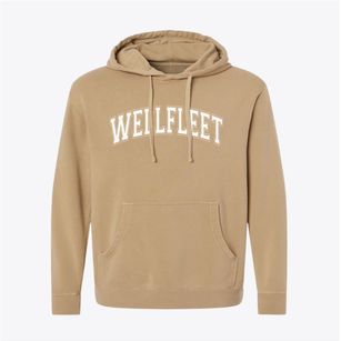 Wellfleet Nebraska Varsity Pigment-Dyed Hoodie