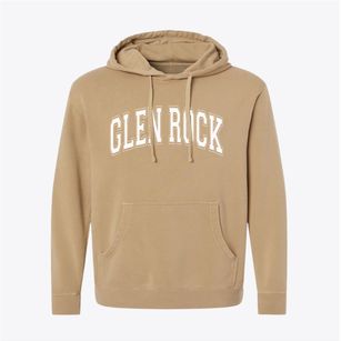Glen Rock New Jersey Varsity Pigment-Dyed Hoodie
