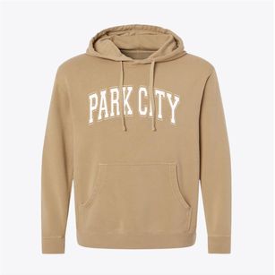 Park City Utah Varsity Pigment-Dyed Hoodie
