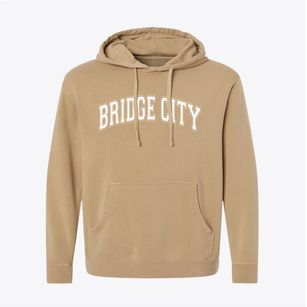 Bridge City Texas Varsity Pigment-Dyed Hoodie