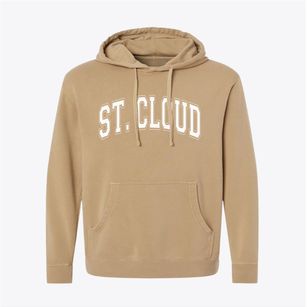St. Cloud Minnesota Varsity Pigment-Dyed Hoodie