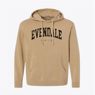 Evendale Ohio Urban Vibe Pigment-Dyed Hoodie
