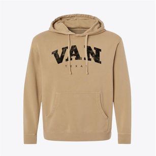 Van Texas Urban Vibe Pigment-Dyed Hoodie