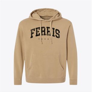 Ferris Texas Urban Vibe Pigment-Dyed Hoodie
