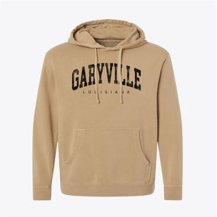 Garyville Louisiana Urban Vibe Pigment-Dyed Hoodie