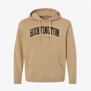 Huntington Utah Urban Vibe Pigment-Dyed Hoodie