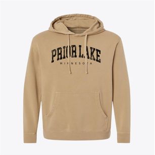 Prior Lake Minnesota Urban Vibe Pigment-Dyed Hoodie