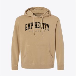Empire City Oklahoma Urban Vibe Pigment-Dyed Hoodie