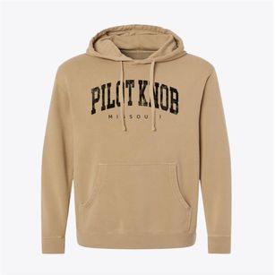 Pilot Knob Missouri Urban Vibe Pigment-Dyed Hoodie