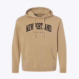 New Portland Maine Urban Vibe Pigment-Dyed Hoodie