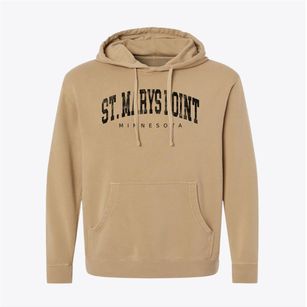 St. Marys Point Minnesota Urban Vibe Pigment-Dyed Hoodie